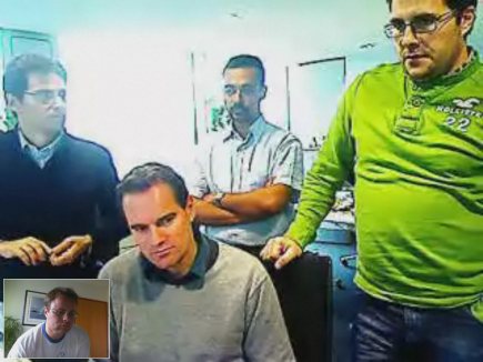 Daily stand up meeting using Skype